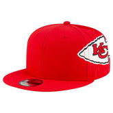 Kansas City Chiefs New Era Helmet 9FIFTY Snapback Hat - Red on sale