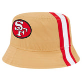 San Francisco 49ers New Era Helmet Bucket Hat - Gold for sale