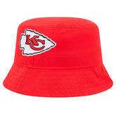 Kansas City Chiefs New Era Helmet Bucket Hat - Red for sale
