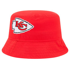 Kansas City Chiefs New Era Helmet Bucket Hat - Red for sale