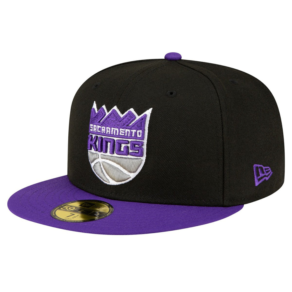 Sacramento Kings 2-Tone 59FIFTY Fitted Hat - Black/Purple for sale