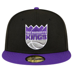 Sacramento Kings 2-Tone 59FIFTY Fitted Hat - Black/Purple for sale