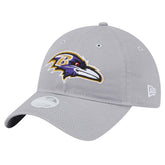 Baltimore Ravens New Era Women's Main 9TWENTY Adjustable Hat - Gray cheap