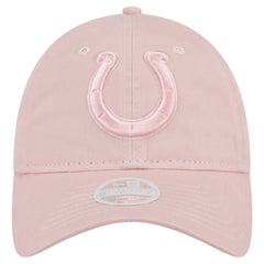 Indianapolis Colts New Era Women's Main 9TWENTY Adjustable Hat - Light Pink discount