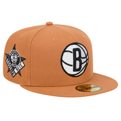 Brooklyn Nets Color Pack 59FIFTY Fitted Hat - Tan online