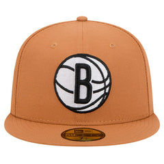 Brooklyn Nets Color Pack 59FIFTY Fitted Hat - Tan online