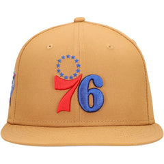 Philadelphia 76ers Color Pack 9FIFTY Snapback Hat - Tan cheap