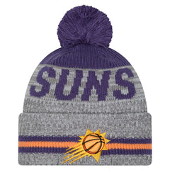 Phoenix Suns Sport Night Runner Cuffed Knit Hat with Pom - Gray shop