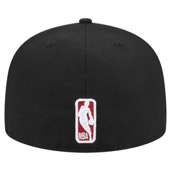 Miami Heat Sport Night Script Sided 59FIFTY Fitted Hat - Black discount