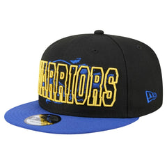 Golden State Warriors Sport Night Splatter 2-Tone 9FIFTY Snapback Hat sale - Black/Royal sale