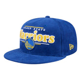 Golden State Warriors Throwback Display Corduroy 9FIFTY Snapback Hat sale - Royal discount