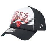 Chicago Bulls Black Throwback Gradient A-Frame 9FORTY Adjustable Hat online