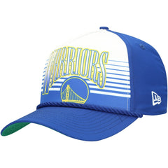 Golden State Warriors Royal Throwback Gradient A-Frame 9FORTY Adjustable Hat on sale