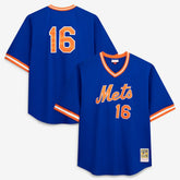 Dwight Gooden New York Mets Profile Big & Tall Cooperstown Collection Mesh Batting Practice Jersey Royal