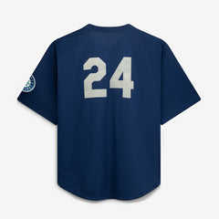 Seattle Mariners Big & Tall Cooperstown Collection Mesh Batting Practice Jersey Navy