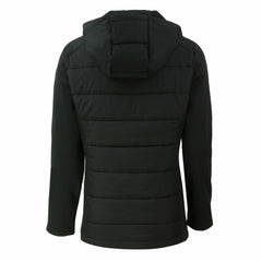 Detroit Lions Cutter & Buck Women's Evoke PrimaLoft Hybrid Eco Softshell Recycled Full-Zip Hooded Jacket - Black cheap