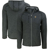 Minnesota Vikings Cutter & Buck Mainsail Full-Zip Hooded Jacket - Heather Charcoal online