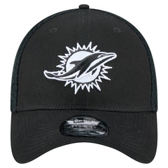 New Era Miami Dolphins Black Main Neo 39THIRTY Flex Hat for sale