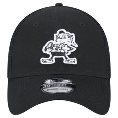 Cleveland Browns New Era Main Neo 39THIRTY Flex Hat - Black on sale