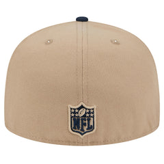 Tennessee Titans New Era Logo Main 59FIFTY Fitted Hat - Tan outlet
