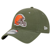 Cleveland Browns New Era Main 9TWENTY Adjustable Hat - Olive sale