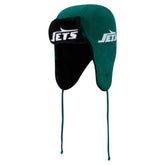 New York Jets New Era Helmet Head Trapper Knit Hat - Green discount