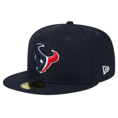 Houston Texans New Era Main Side Patch 59FIFTY Fitted Hat - Navy sale