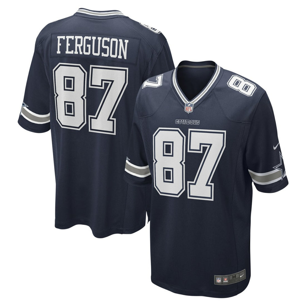 Jake Ferguson Dallas Cowboys Team Game Jersey - Navy for sale