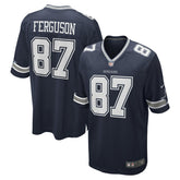 Jake Ferguson Dallas Cowboys Team Game Jersey - Navy for sale