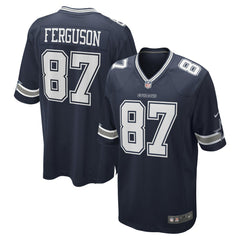 Jake Ferguson Dallas Cowboys Team Game Jersey - Navy for sale