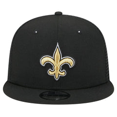 New Orleans Saints New Era Main Trucker 9FIFTY Snapback Hat - Black outlet