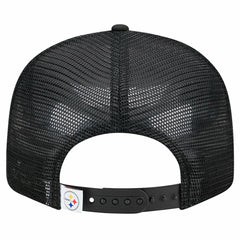 Pittsburgh Steelers New Era Main Trucker 9FIFTY Snapback Hat - Black outlet