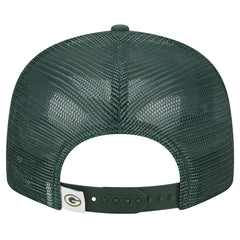 Green Bay Packers New Era Main Trucker 9FIFTY Snapback Hat - Green cheap