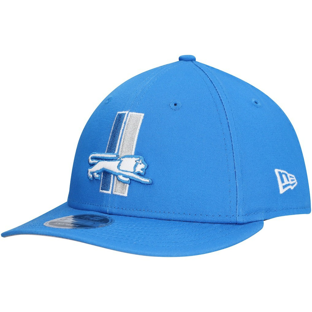 Detroit Lions New Era Main Low Profile 9FIFTY Snapback Hat - Blue discount