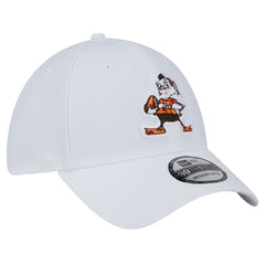 Cleveland Browns New Era Throwback 39THIRTY Flex Hat - White outlet
