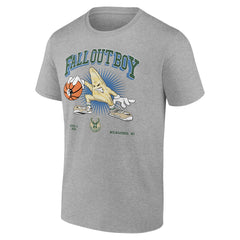 Fall Out Boy x Milwaukee Bucks So Much For (2our) Dust T-Shirt - Gray online