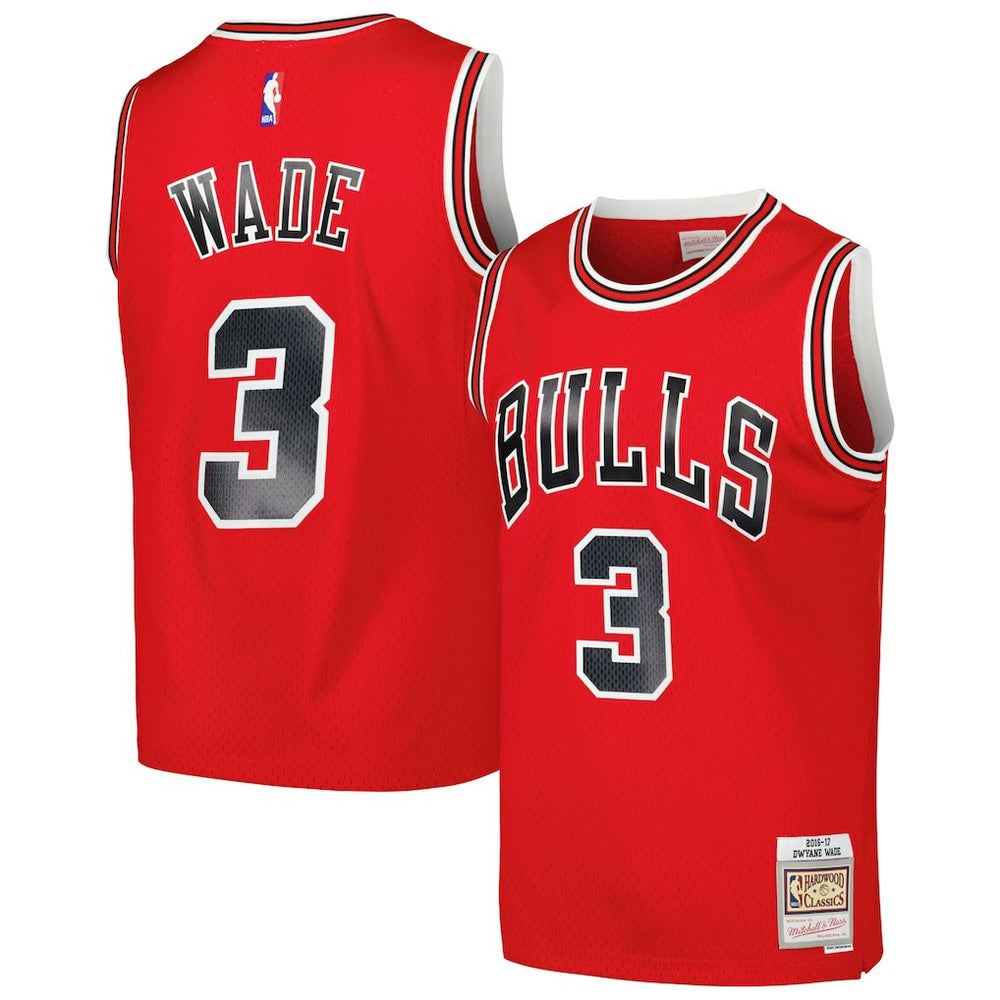 Dwyane Wade Chicago Bulls 2016/17 Hardwood Classics Swingman Jersey sale - Red cheap