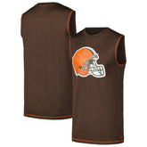 Cleveland Browns New Era Tank Top - Brown on sale