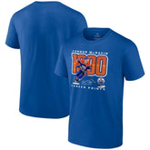 Connor McDavid Edmonton Oilers 1,000 Career Points T-Shirt - Royal T-shirts