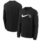 Washington Wizards Youth Swoosh Long Sleeve T-Shirt - Black cheap
