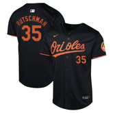 Adley Rutschman Baltimore Orioles Youth Alternate Limited Player Jersey Black