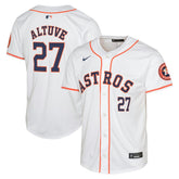 Jose Altuve Houston Astros Youth Home Limited Player Jersey White