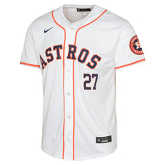 Jose Altuve Houston Astros Youth Home Limited Player Jersey White
