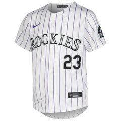 Kris Bryant Colorado Rockies Youth Home Limited Player Jersey White