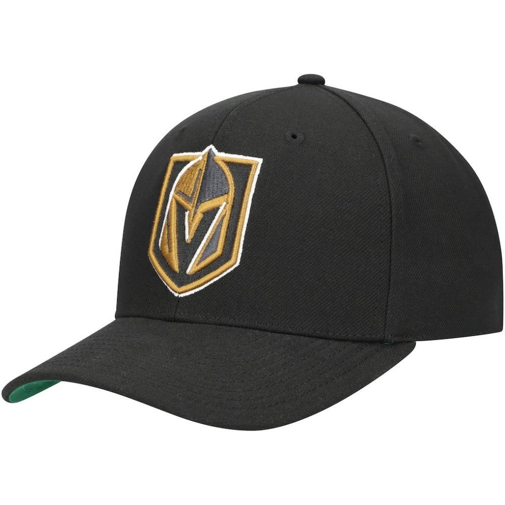 Vegas Golden Knights Mitchell & Ness Team Ground Pro Adjustable Hat - Black Hats