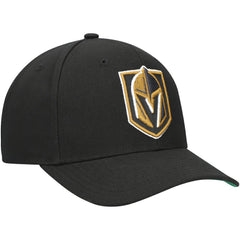 Vegas Golden Knights Mitchell & Ness Team Ground Pro Adjustable Hat - Black Hats
