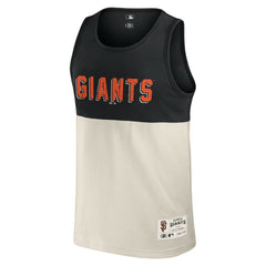 San Francisco Giants Darius Rucker Collection Colorblock Tank Top Black
