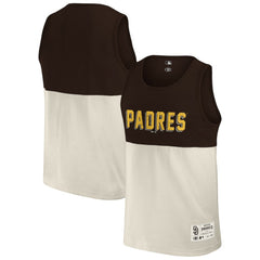 San Diego Padres Darius Rucker Collection Colorblock Tank Top Brown