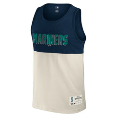 Seattle Mariners Darius Rucker Collection Colorblock Tank Top Navy