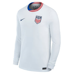 USMNT 2024 Home Replica Long Sleeve Jersey - White outlet